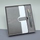 Kutulu Deri Defter Roller Kalem Set