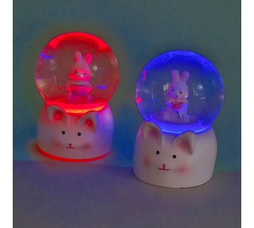 Mini Boy Tavşan Tasarımlı Kar Küresi