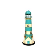 Dekoratif Metal Deniz Feneri Kumbara Vintage Biblo Hediyelik