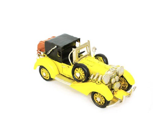 Dekoratif Metal Araba Vintage Biblo Ev Ofis Hediyelik