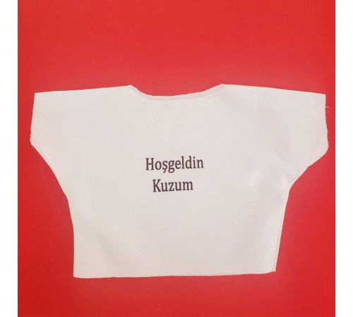 Hoşgeldin Kuzum Yazılı Oyuncak Tişörtü