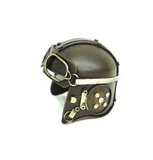 Dekoratif Metal Pilot Kaskı Biblo Vintage Dekoratif Hediyelik