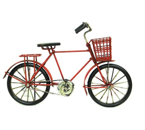 Dekoratif Metal Bisiklet Biblo Vintage Hediyelik