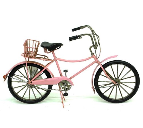 Dekoratif Metal Bisiklet Vintage Biblo Hediyelik