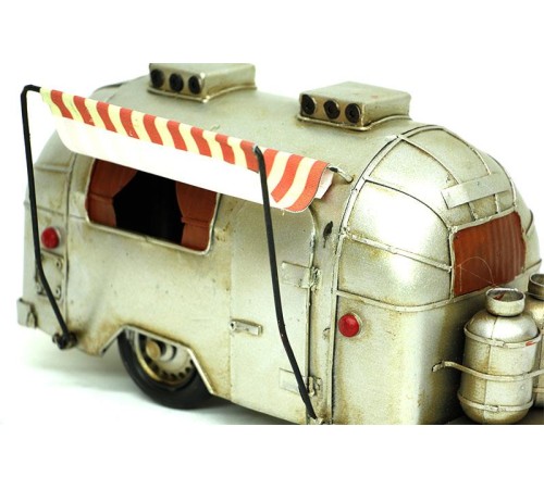 Dekoratif Metal Karavan Tenteli Vintage Hediyelik