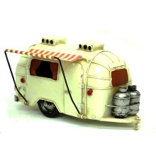 Dekoratif Metal Karavan Tenteli Vintage Biblo Hediyelik