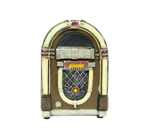 Müzik Kutusu Siyah Polyester Dekoratif Hediyelik