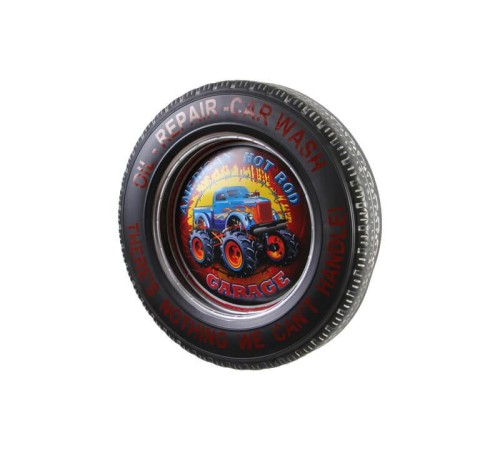 Dekoratif Araba Tekerleği 4x4 Temalı Led Işıklı Vintage Hediyelik