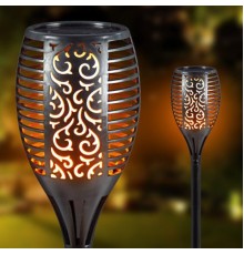Alev Efektli Solar Bahçe Lambası (51 cm) Bahçe Aydınlatma