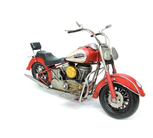 Dekoratif Metal Motosiklet Biblo Dekoratif Hediyelik