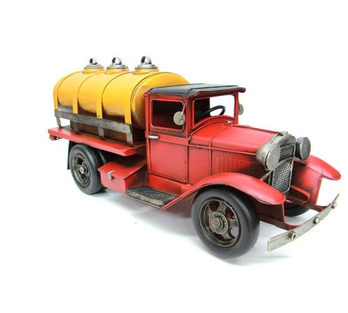 Dekoratif Metal Tanker Biblo Dekoratif Hediyelik
