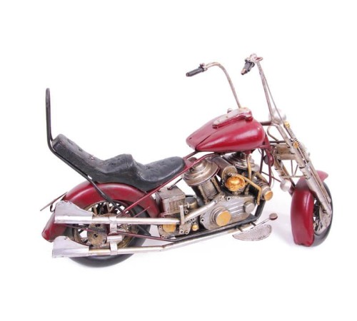 Dekoratif Metal Motosiklet Biblo Dekoratif Hediyelik