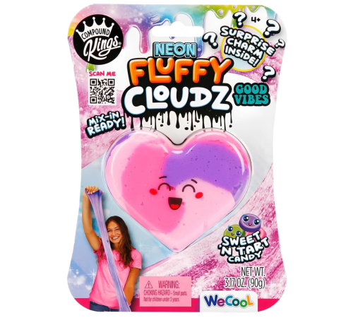 Compound Kings Neon Fluffy Cloudz Kalp Slime 11312