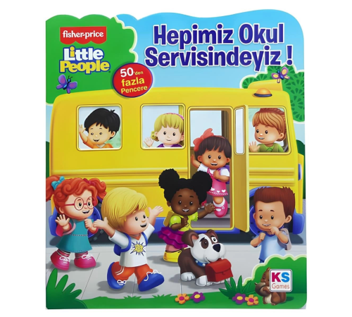 Hepimiz Okul Servisindeyiz Flap Book