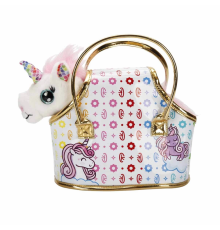 Taşıma Çantalı Peluş Unicorn Lou Lou