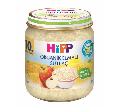 Organik Elmalı Sütlaç 200 Gr