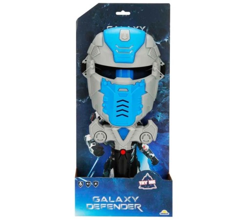 3967 Galaxy Defender Sesli ve Işıklı Maskeli Işın Kılıcı Seti -