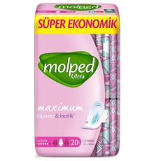 Ultra Anatomik Uzun Ped Süper Eko 20 Adet
