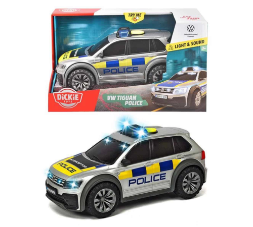 Dickie Işıklı ve Sesli VW Tiguan Polis Arabası