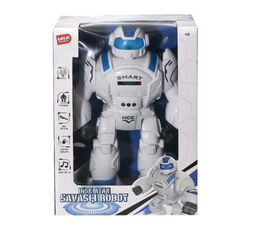 27115 Kumandalı Disk Atan Süper Robot -Birliktoys