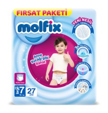 Külot Bez Fırsat Paketi 7 Beden 19+ Kg 27 Adet