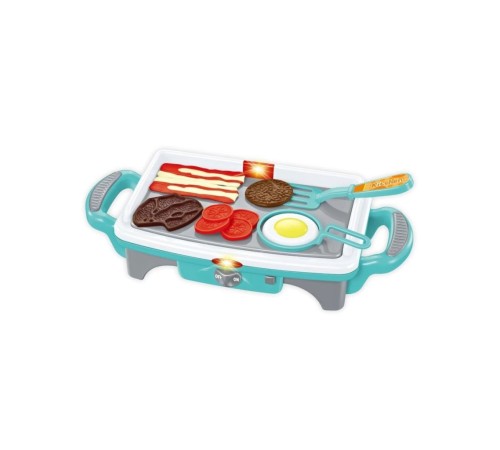 QF2908P-1-QF2908G-1 Işıklı Aksesuarlı Teppanyaki Izgara -Vardem Oyuncak