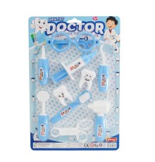ERN-897 Heroes Toys Kartela Erkek Dişçi Oyun Seti