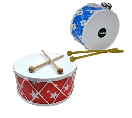 ASL-08 RENKLİ B. DAVUL AHŞAP DESEN POŞETLİ