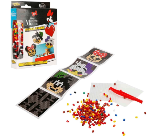 4in1 Minnie Mouse Pixel Pixel Boncuk Aktivite ve Oyuncak Seti