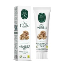 Doğal Diş Macunu 90 Gr Ceviz & Ceviz Kabuğu Özlü