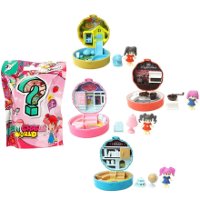 Taşınabilir Dollhouse Figür Sürpriz Paket