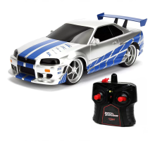 1:16 Fast & Furious Kumandalı Brian's Nissan Skyline GT-R Turbo Araba