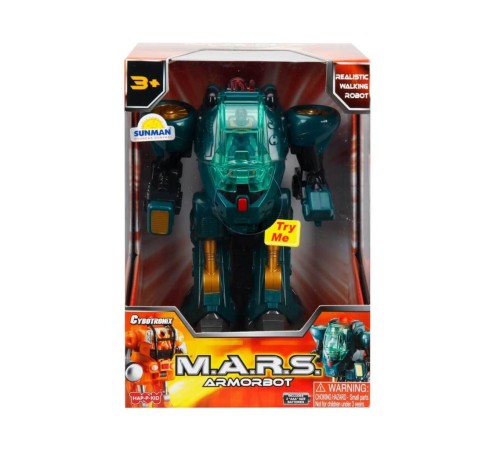 M.A.R.S Sesli ve Işıklı Zırhlı Robot
