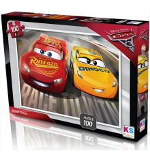 Ks Games Cars Puzzle 100 Parça CR.714-1