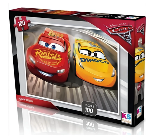 Ks Games Cars Puzzle 100 Parça CR.714-1