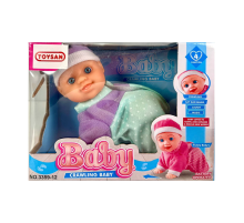 Pilli Emekleyen Sesli Bebek