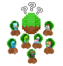Minecraft Mini Mode Spawn Egg Sürpriz Figür Paketi HXT64