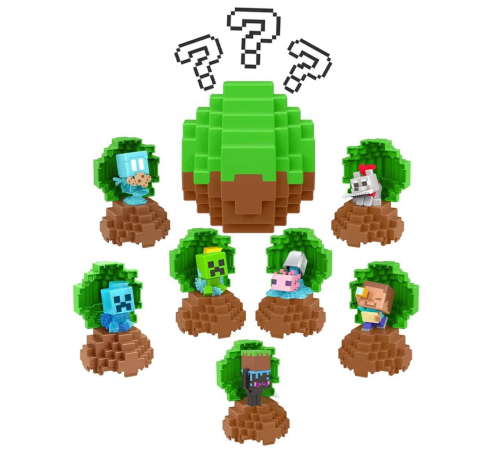 Minecraft Mini Mode Spawn Egg Sürpriz Figür Paketi HXT64