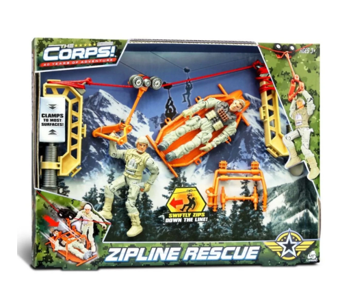 Zipline Rescue Asker Oyun Seti
