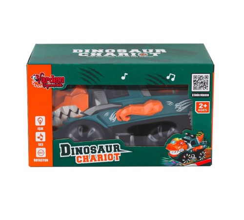 ZR171-1 Işıklı Müzikli Hareketli Dinazor -Varden Oyuncak