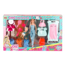 02259 Cindy Doll Dolaplı Bebek Oyun Seti -Oyuncak