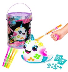 45523 Airbrush Peluş Neon Boyama Seti -