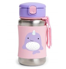 Zoo Pipetli Pmaz Çelik Suluk 350 ml Narwhal