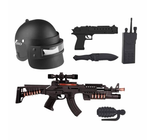 Erdem Sesli ve Işıklı CS GO Askeri Oyun Seti ER-120M