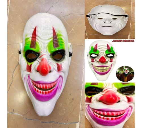Delirten Gülüş Psikopat Palyaço Temalı Joker Maskesi