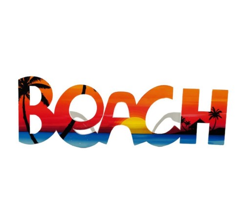 Beach Yazılı Parti Gözlüğü Yaza Merhaba Hawaii Show Gözlüğü 19x6 cm
