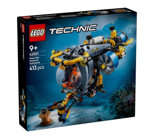 42201 Technic Derin Deniz Araştırma Denizaltısı 413 parça +9 yaş
