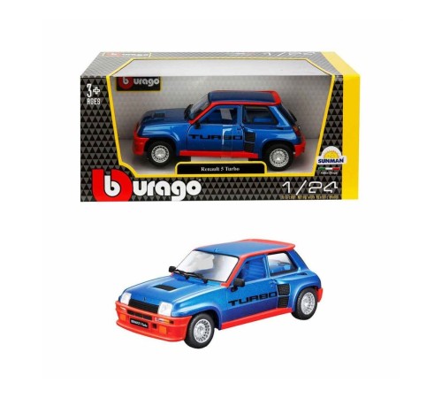 21088 1:24 Renault 5 Turbo Model Araba -