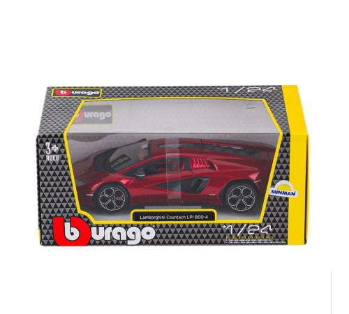 1021102 Burago Lamborghini Countach LPI 800-4 1:24 -