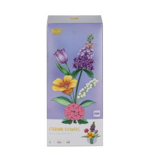 LZ4604 Çiçek Blok Seti 608 Parça -Vagon life